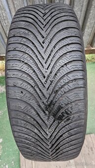 2 ks zimné pneumatiky Michelin Alpin - 225/55 r17 - 5