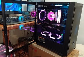 Produkčný herný PCRyzen7+RTX 3080 10GB OC+2xNVMe+ARGB - 5