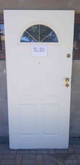 Predám zachovalé vchodové oceľové bezpečn. dvere PRAVÉ - 5