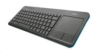 Bezdrôtová klávesnica s touchpadom TRUST  VEZA - 5
