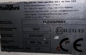 Lakovací stroj CEFLA FalcIoni FLEXISPRAY - 5