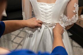 Svadobné šaty ivory - 5