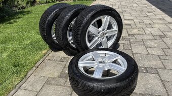 Predám 16” hliníkové disky s obutými zimnými pneumatikami - 5