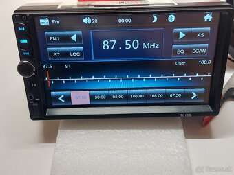 2DIN - 7" Dotykové Radio-4x60W - /BT/USB/SD/AUX - CZ MENU - 5