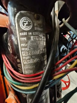 Predám motocykel ČZ 175 typ 487 - 5