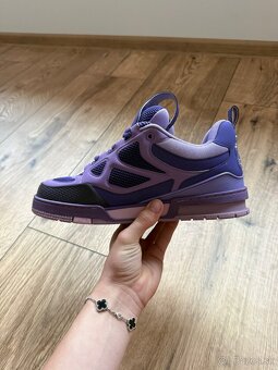 Louis Vuitton Trainer Sneaker Purple – veľ. 46 - 5