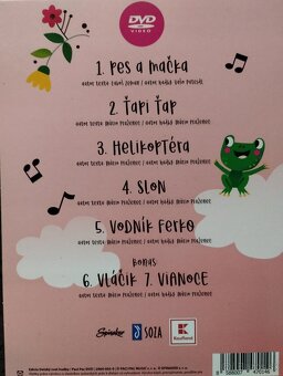 Predám detské CD/DVD z edície Detský svet hudby - 5