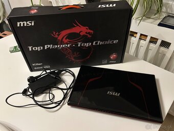 Herný MSI GE60 Apache i7,16gb ram,GTX 765m,256gb SSD - 5