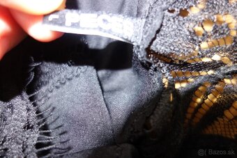 Dámske čipkové body Pieces veľ. L - 5