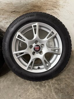 Zimná sada 5x100 R15 , 185/60/15 Seat Toledo, Ibiza, Polo - 5