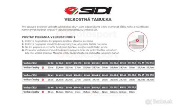 Predám cestné tretry Sidi Fast, Black (48 veľkosť) - 5