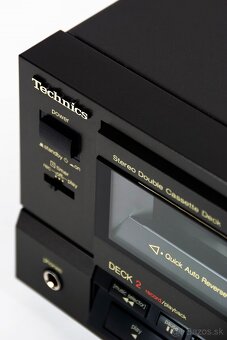 TECHNICS RS-TR555 / najvyšší model double deck s DBX - 5