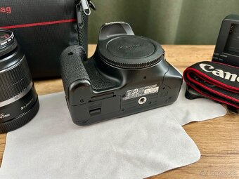 Canon 550D + 18-55 IS + brašňa (top stav) - 5