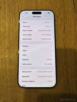 Apple Iphone 16 PRO MAX 256Gb - 5