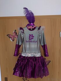 Nové detské šaty na tancovanie BAMBULA - 5