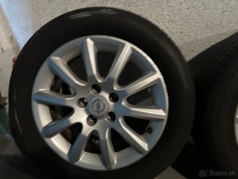komplet ALU + pneu opel vectra 205/55 R16 - 5