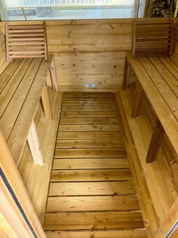 sudová sauna polopanoráma komplet - 5