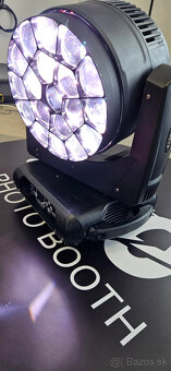 Nové LED Rotačné Hlavy Zoom Wash 19X40W Celá Sada Dobierka - 5