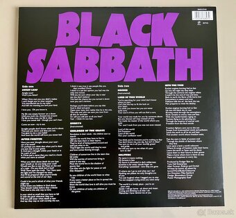 LP Black Sabbath - Master Of Reality - 5