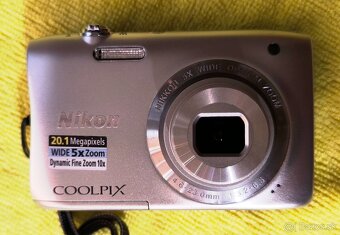 Predám dig. fotoaparát NIKON COOLPIX S2900 - 5
