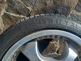 ALU disky - VW Golf - R17 8Jx17H2 / ET.35 - 5