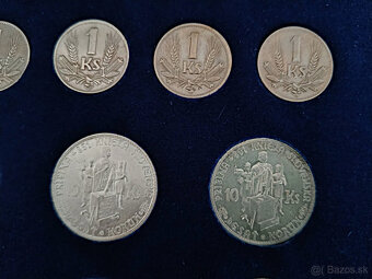 ☀️ Kompletná sada mincí Slovenský štát 1939-1945 + varianty - 5
