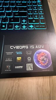 Vymenim herny pocitac MSI Cyborg 15 A12VF stary 3 mesiace - 5