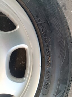 Predám kolesá originál Mercedes Benz C E B trieda - 5