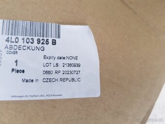 AUDI KRYT MOTORA NOVY - 5