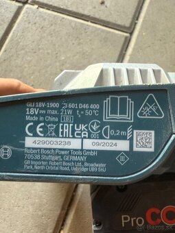 Bosch aku led reflektor GLI 18V - 1900 + 5.5 Ah Pro Core 18v - 5