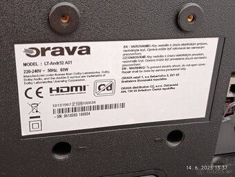 Predam LED TV Orava Andr32 A01 - 5