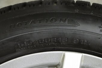 MSW disky 16" (5x108) + Dunlop 205/55 R16 zimné - 5