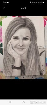 Kreslenier realistických portretov podľa fotogragie - 5