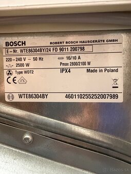 Predam kondenzacnu susicku BOSCH - 5