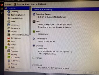 Počítač Dell s LINUXOM / i3-3220 / 4GB RAM / 500GB HDD - 5