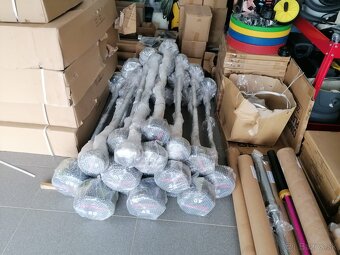 OBOJRUČNÉ Hammer Strength TYČE - NOVÉ - 5
