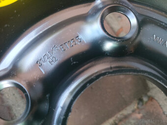 Dojazdové koleso na VW, Škoda,AUDI  31/2Jx16, 5x112, ET25,5 - 5