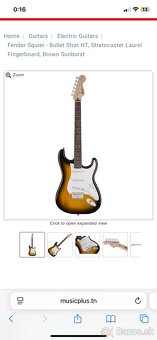 Fender squier bulletstrat - 5