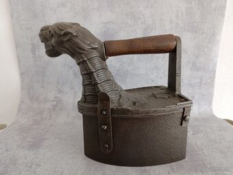 Atypická sběratelská žehlička DRAK do vaší sbírky, muzea - 5