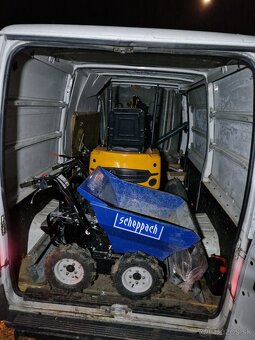 PRENÁJOM Mini Dumper Scheppach dp3000 - 5