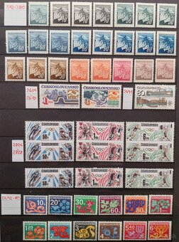 Známky ČSR – 1 - 5