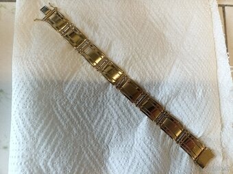 Zlatý náramok 14K - 5