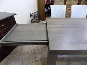 Jedálenský stôl z masívu - 5