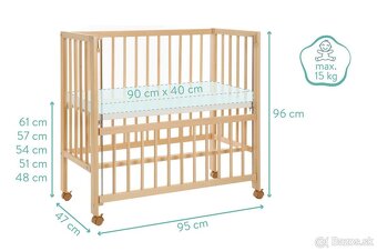 Detska postielka Fillikid 90x40 - 5