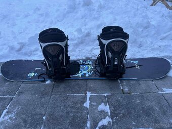 Predám detsky snowboard s topankami - 5