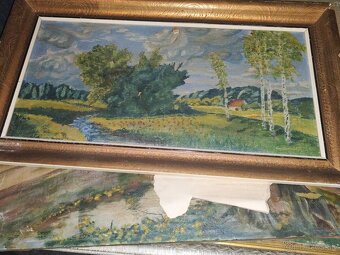 Predám obrazy nálezovom stave - 5