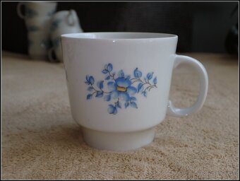 Šálky s nezábudkami 6ks - 5