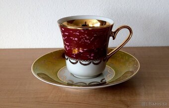 Priateľská, kávová, čajová súprava, šálky retro - 5