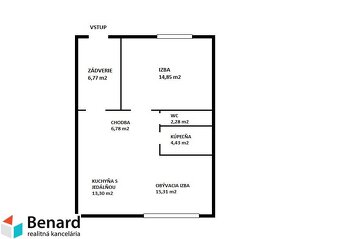 PREŠOV-2 IZBOVÝ BYT, NOVOSTAVBA, 64 m2,SOLIVAR.,UL. ZLATOBAN - 5