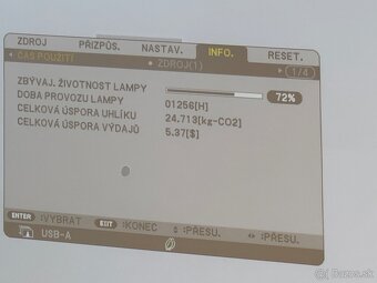 Projektor NEC NP-M403H – Full HD, 4000 lúmenov, HDMI, 72 % ž - 5